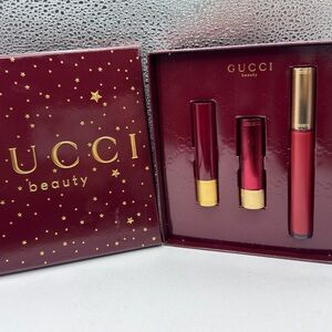 Gucci Beauty Luxurious Red Lipstick Collection